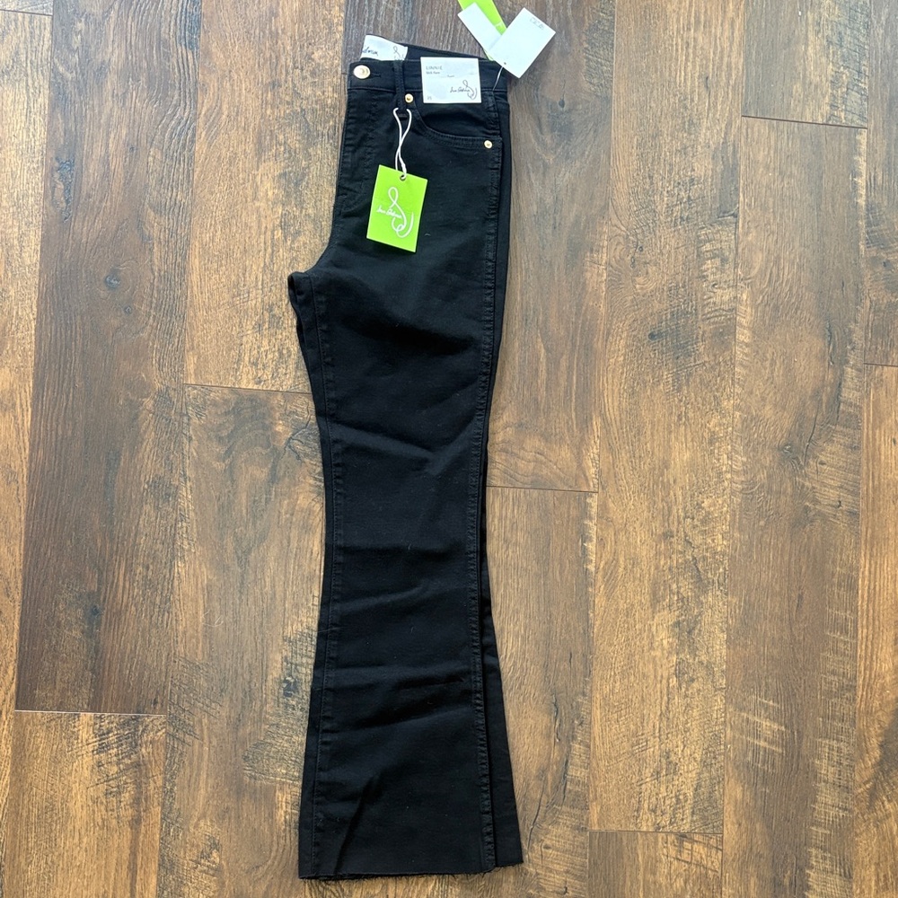 Sam Edelman Classic Black Wide Leg Jeans
